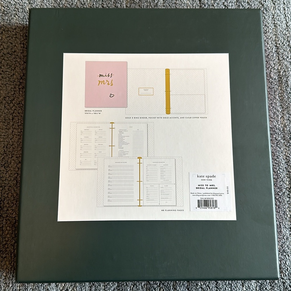 Kate Spade Miss to Mrs. Wedding Planner - Picture 2 of 3
